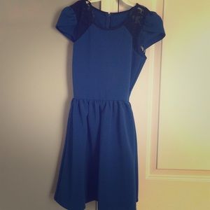 ✨cap shoulder knee length party dress!✨